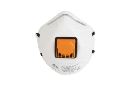 Респиратор с клапаном Jeta Safety FFP2 NR D, чашеобразный, 10 шт JM-8622 оптом, фото 3