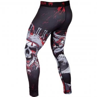 Компрессионные штаны Venum Pirate 3.0 Black/Red оптом, фото 2