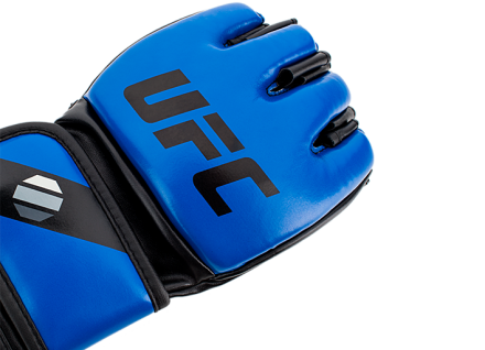 (UFC Перчатки MMA для грэпплинга 5 унций синие L/XL) оптом, фото 2