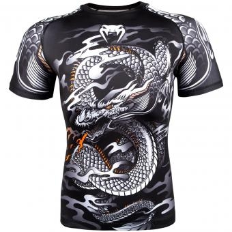 Рашгард Venum Dragon's Flight Black/White S/S оптом, фото 1