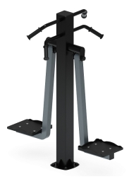 Маятник двойной (серый) - Уличный тренажер - СТ 029-13.П, фото 1