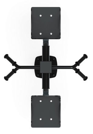 Маятник двойной (серый) - Уличный тренажер - СТ 029-13.П оптом, фото 5