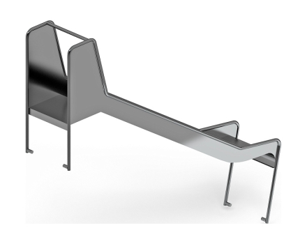 Горка для геопластики из нержавеющей стали 1200 SNG 1200.470-01 оптом, фото 4