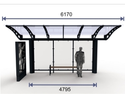 Остановочный павильон &quot;Прайм-6&quot;, фото 2