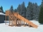 Деревянная зимняя горка Snow Fox, скат 5,9 м оптом