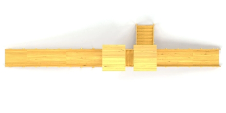 Зимняя горка Савушка Зима Wood 7/4 оптом, фото 5