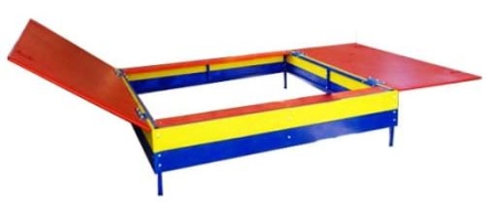 Песочница СКИ 049 с крышкой для детской площадки оптом, фото 1