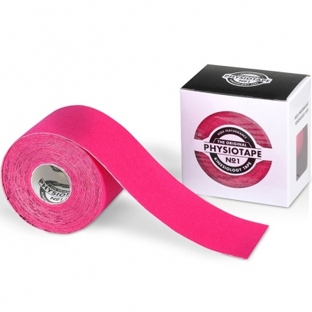 Тейп кинезиологический PhysioTape No.1 Pink, 5 см x 5 м, арт. 161063, розовый оптом, фото 1