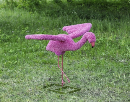 Топиари Фламинго розовый, разгон - газон Eco оптом, фото 2
