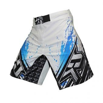 Шорты ММА Contract Killer Stained S2 Shorts - White/Blue оптом, фото 1