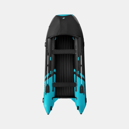 Gladiator E 450 PRO AIR черно-бирюзовый моторная лодка ПВХ оптом, фото 4
