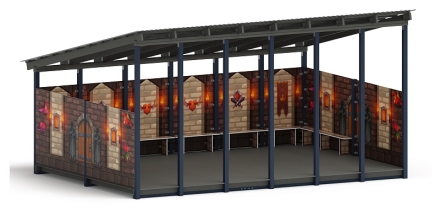 Теневой навес (Замок. Средневековый) - МФ 71.6.4-11 оптом, фото 1