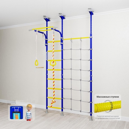 Спортивный комплекс Романа Карусель R3 (ДСКМ-3-8.06.Г1.490.18-28) синяя слива оптом, фото 2