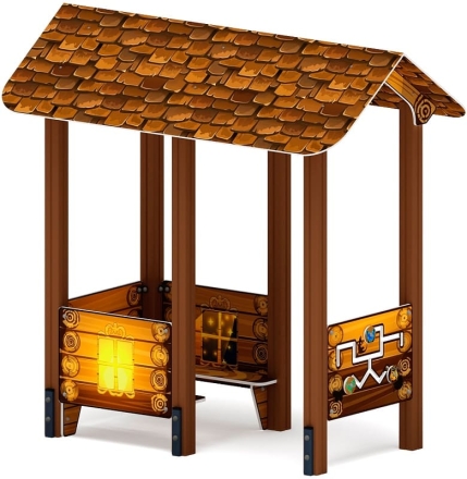 Домик средний 1 (Эко) МФ 10.01.05-02 оптом, фото 2