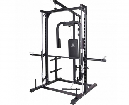 Силовой комплекс со скамьей, машина Смита DFC Homegym D943 (три короба) оптом, фото 2