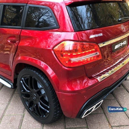 Электромобиль Mercedes-Benz GLS 63 AMG 4WD MP3 красный оптом, фото 6