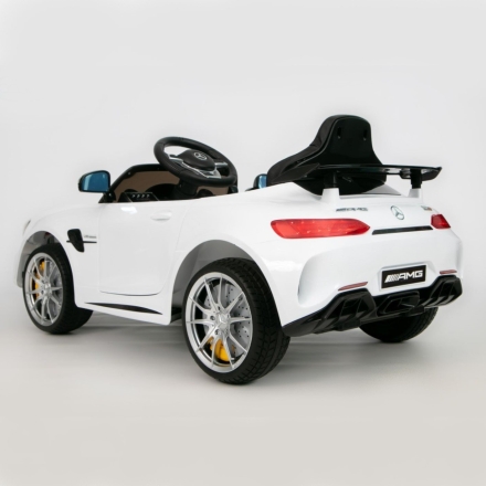 Электромобиль Mercedes-Benz GTR AMG HL-288 белый оптом, фото 4