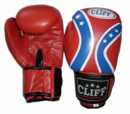 Перчатки бокс FIGHT STAR (FLEX)  8 oz красные оптом, фото 1