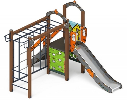 Детская игровая площадка Играйте с нами Город ДИК 2.01.1.05-01 H=1200 оптом, фото 1