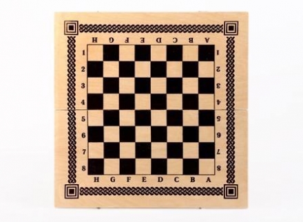 Игра два в одном (шахматы, шашки) (Орлов) оптом, фото 1