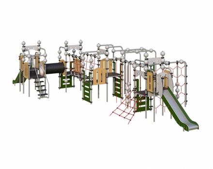 Детский спортивно-игровой комплекс Romana 057.28.00, Пластик оптом, фото 3