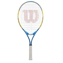 Ракетка б/т Wilson US Open 25, арт. WRT20330U,для детей 9-10 лет, алюминий,со струнами, желто-синий