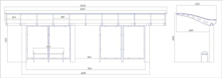 Остановочный павильон &quot;Прайм-10&quot; оптом, фото 4