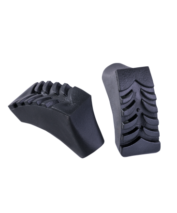 Палки для скандинавской ходьбы Longway, 77-135 см, 2-секционные, чёрный/ярко-зелёный оптом, фото 5