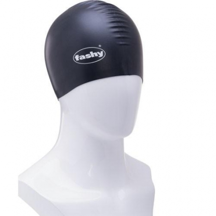 Шапочка для плавания &quot;FASHY Silicone Cap&quot;, силикон, темно-синий оптом, фото 1