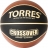 Мяч баск. &quot;TORRES Crossover&quot; арт.B32097, р.7,ПУ-комп, нейлон. корд, бут.камера, тем. черно-оранж-беж оптом