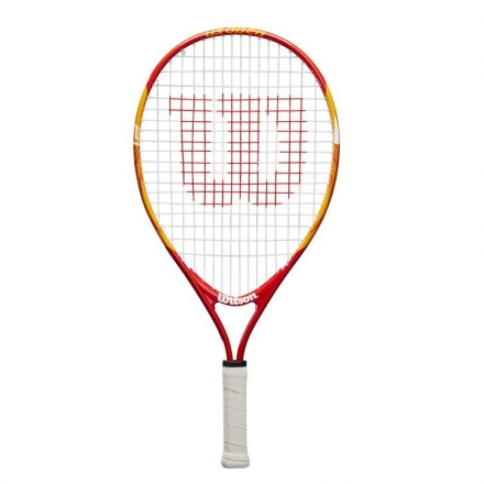 Ракетка б/т Wilson US OPEN 21, арт. WRT20310U,для детей 5-6 лет,алюминий,со струнами, оранжево-красн оптом, фото 1