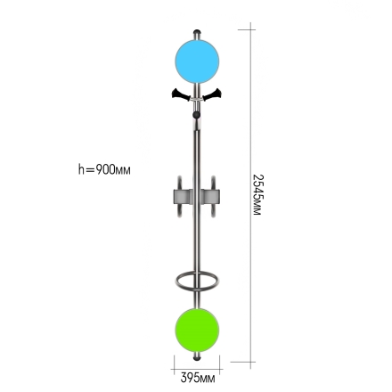 Качели-балансир ЛД041201 для детской площадки оптом, фото 2