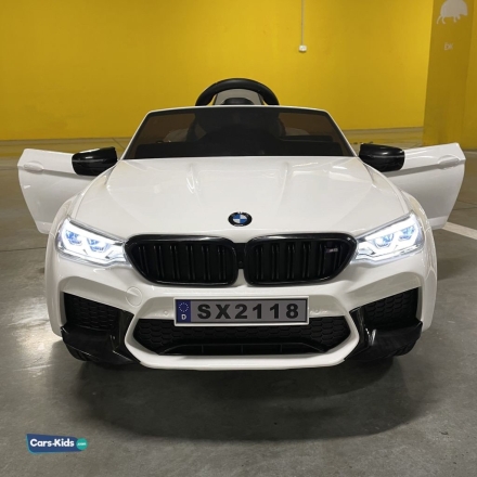 Электромобиль BMW M5 Competition SX2118 белый оптом, фото 10