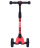 Самокат 3-колесный Stark 3D, 135/90 мм, красный оптом