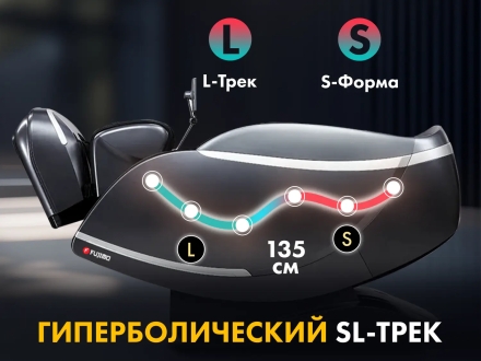 Массажное кресло FUJIMO 氣 GURU2 F800 Серый оптом, фото 15