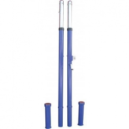 Стойки волейбольные ZSO, телескопические окрашенные ПОД СТАКАН, фото 1 Стойки волейбольные ZSO, телескопические окрашенные ПОД СТАКАН, фото 1