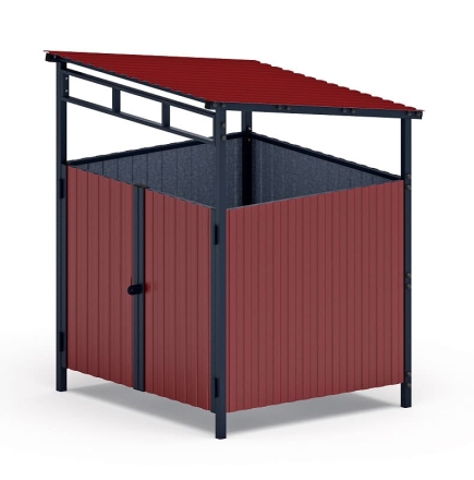 Навес контейнерной площадки для мусора (1 секция) МФ 55.02.02.1-04 оптом, фото 3