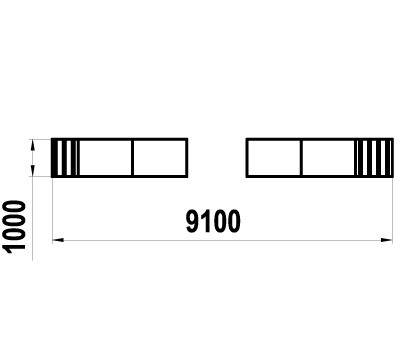Трамплин разноуровневый ДС-1.02 для дрессировки собак оптом, фото 2