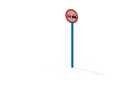 ДОУ 6.09 Знак Обгон запрещен оптом, фото 1