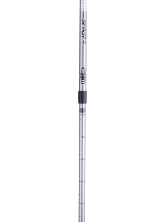 Палки для скандинавской ходьбы Longway, 77-135 см, 2-секционные, серый/чёрный оптом, фото 2