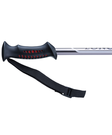 Палки для скандинавской ходьбы Longway, 77-135 см, 2-секционные, серый/чёрный оптом, фото 4