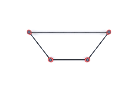 Мишень на стойках квадратная для тестирования инвалидов и лиц с ОВЗ оптом, фото 3