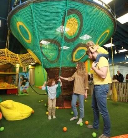 Вязаный лабиринт &quot;Дерево&quot; 3x2,5 м оптом, фото 8