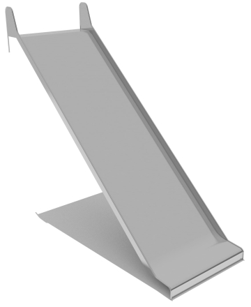 Горка из нержавеющей стали ГГН-1500.3000.010 для детской площадки оптом, фото 1