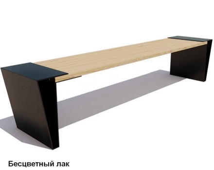 Скамейка уличная Мегаполис, Лиственница 1,8 м оптом, фото 2