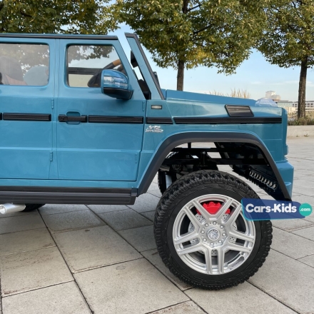 Электромобиль Mercedes-Benz Maybach G650 AMG 4WD синий оптом, фото 10