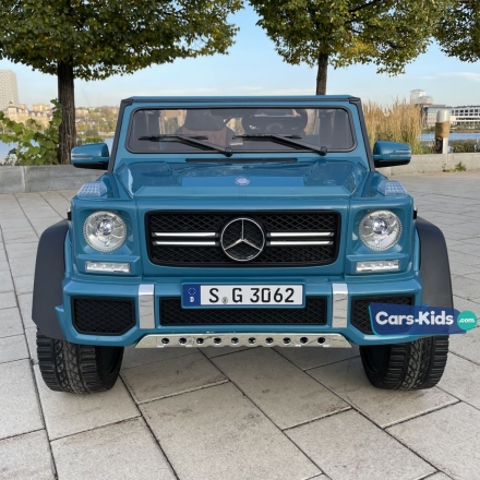Электромобиль Mercedes-Benz Maybach G650 AMG 4WD синий оптом, фото 7