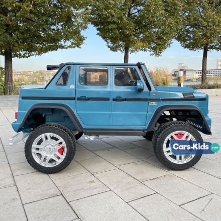 Электромобиль Mercedes-Benz Maybach G650 AMG 4WD синий оптом, фото 6