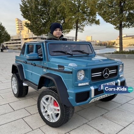 Электромобиль Mercedes-Benz Maybach G650 AMG 4WD синий оптом, фото 2