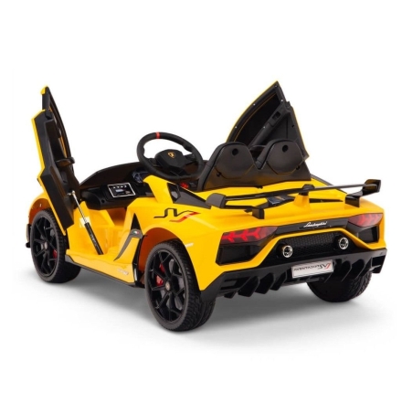 Электромобиль Lamborghini Aventador SVJ 12V HL328 желтый оптом, фото 6